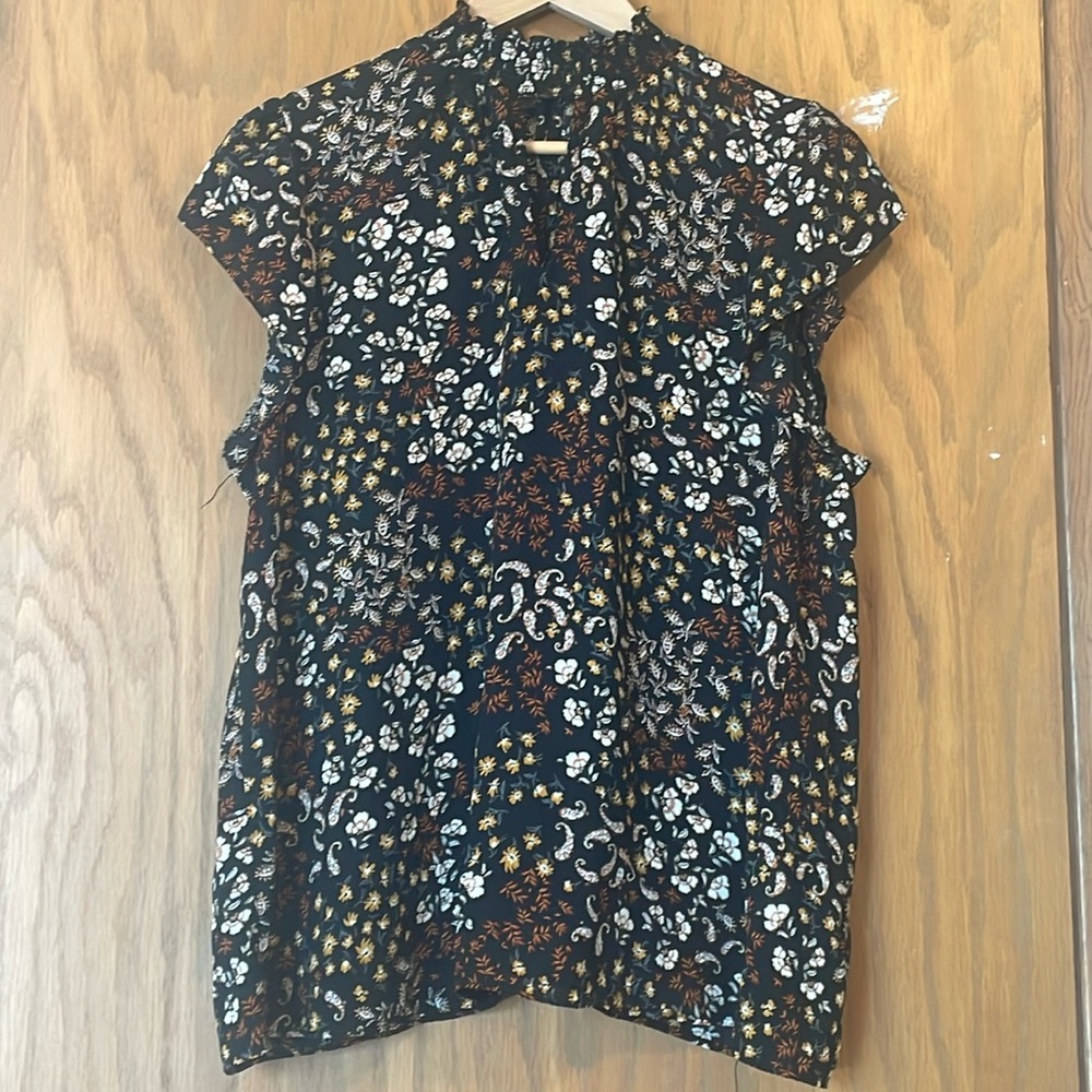 Maurice’s Blouse Ruffle Sleeve Plus Sz. 1